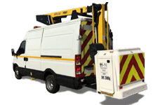 Van Hire Clitheroe - 12.5M Cherry Picker 3.5T - Van hire Clitheroe